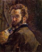 Guillaumin, Armand - Self Portrait with Easel